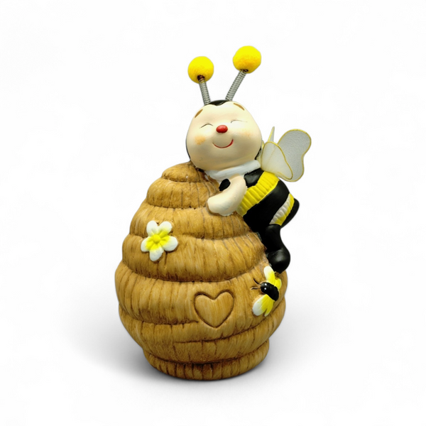 Small Ceramic Figures - Bee Hive *NO SHIPPING BY MAIL*
