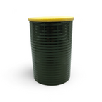 Canister Mediano de Cerámica con Tapa de Bambú (5.5" × 3.9") *NO ENVIOS POR CORREO*