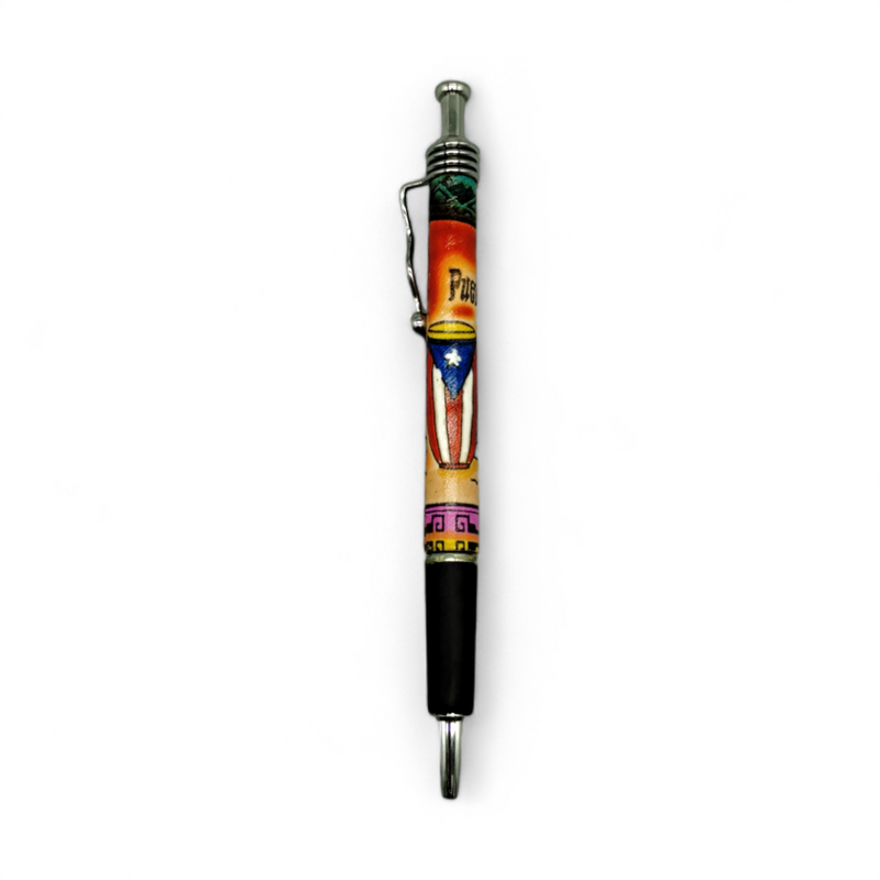 Souvenir de Puerto Rico - Bolígrafos en Piel (Variedad de estilos)