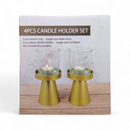 AW Home - 4 Piece Candle Holder Set (Measurements in Description)