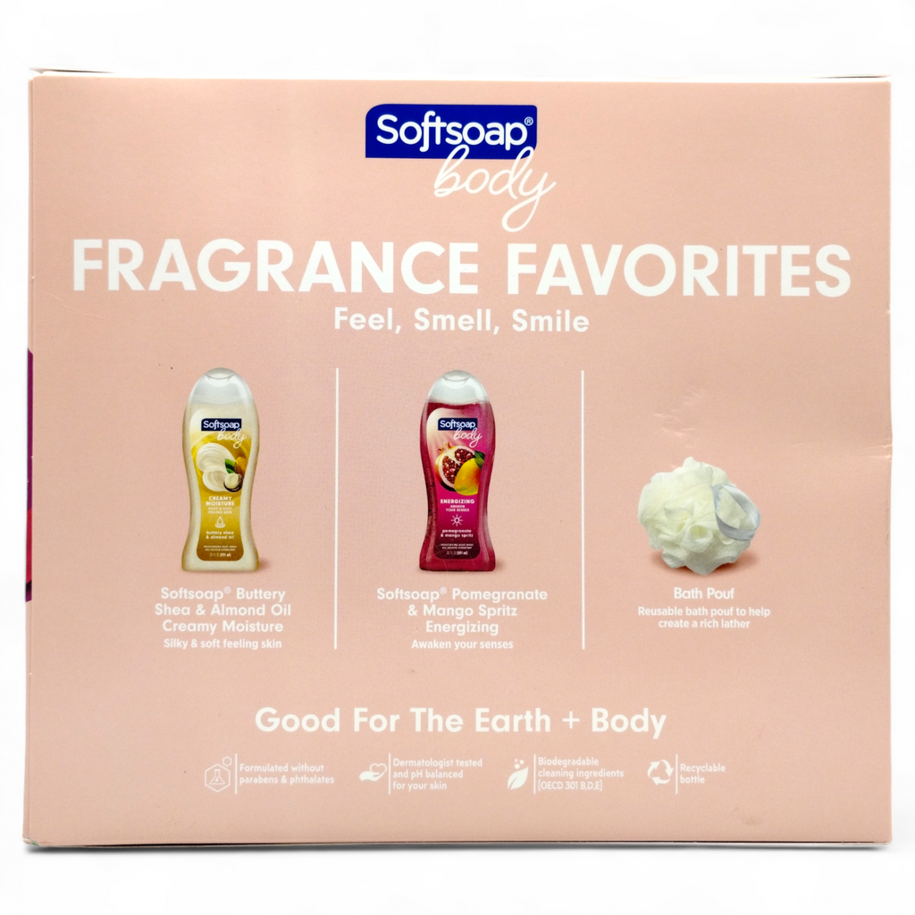 Softsoap Body - Body Wash in Gift Set (3pcs)