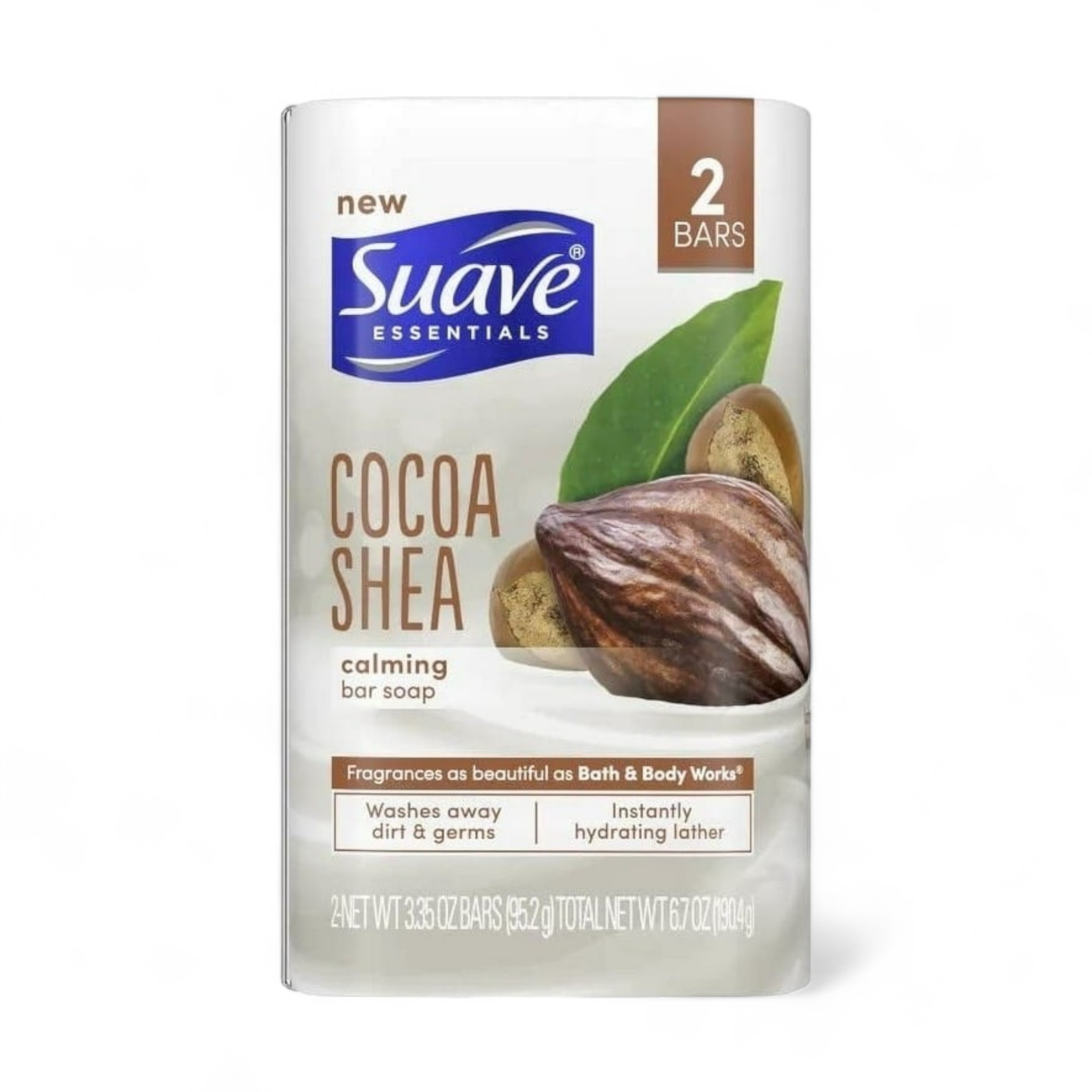 Jabón Suave Essentials 2 Barras / 3.35 oz.
