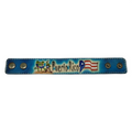 Souvenir de PR - Pulsera de Cuero (Large)