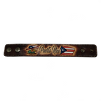 Souvenir de PR - Pulsera de Cuero (Large)