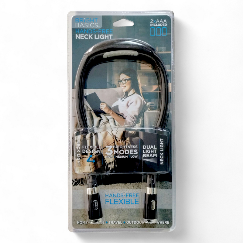 Bright Basics - Hands Free Neck Light (3 Brightness Modes)