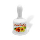 Souvenir de Puerto Rico - Mini Campanas en Material de Loza