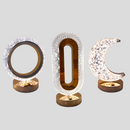Lamp in the shape of a Moon/Oval/Circle