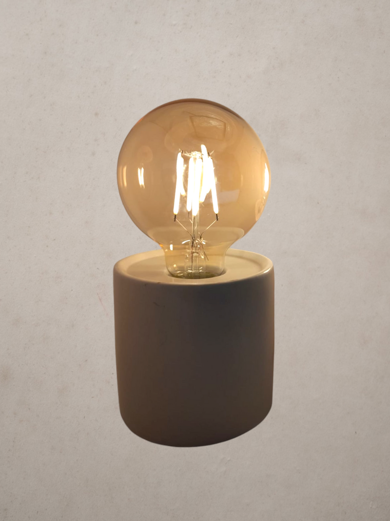 Ceramic LED Lamp - Crema