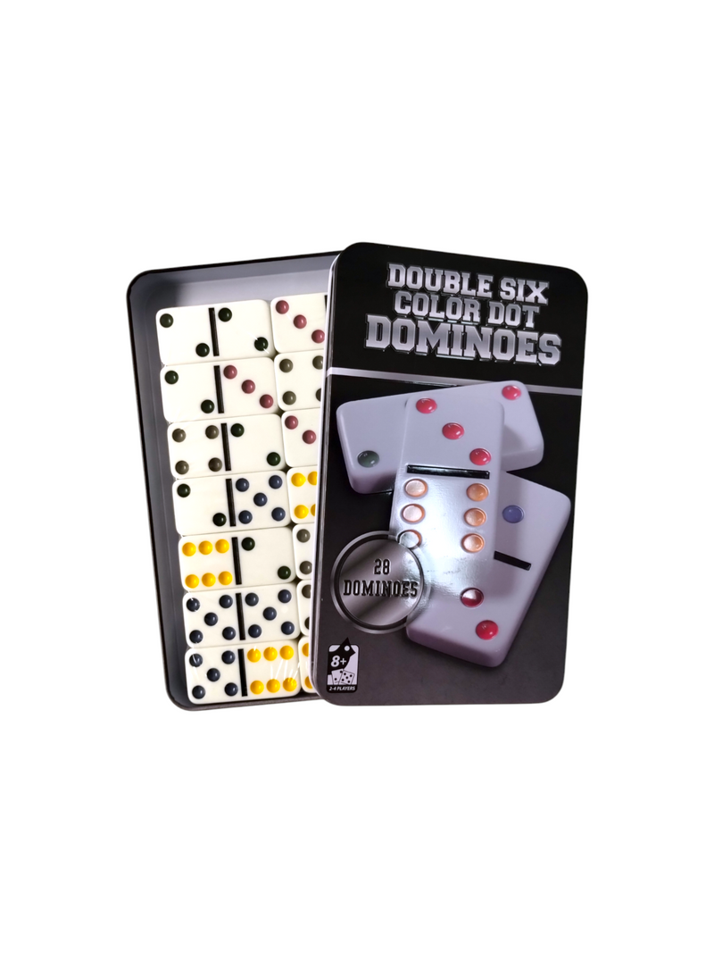 Double Six - Color Dot Dominoes