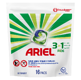 Ariel Power Pods 3in1 16pacs / 14oz
