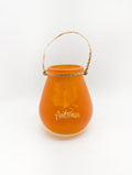 Otoño - Frasco de cristal con agarre de soga 5.50"x3.50" (colores a escoger)