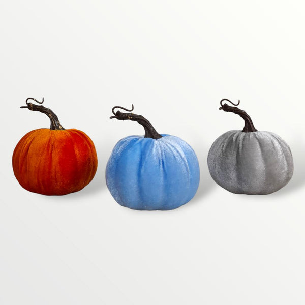 Modern Velvet Pumpkin - Calabaza de terciopelo moderna
