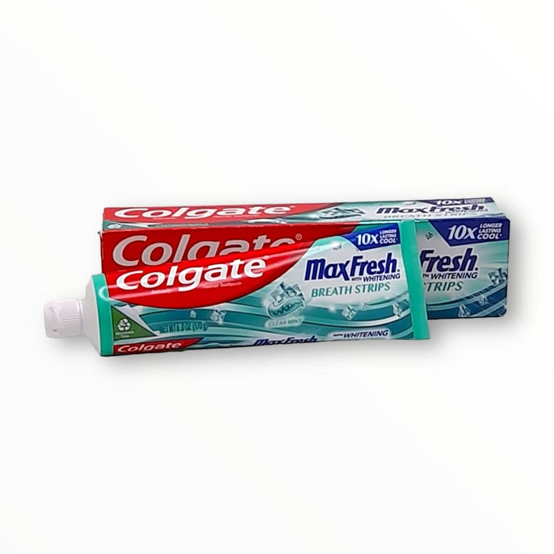 Colgate - Max Fresh with Whitening / Breath Strips (Clean Mint)