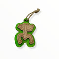 Artesanía en Madera - Ornamentos Coquí Taíno 3''