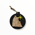 Artesanía en Madera - Ornamentos Redondos Tres Reyes Magos