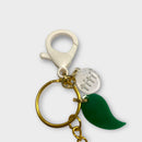 Puerto Rican Crafts - Blue Flower Keychains for Mothers