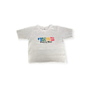 T-Shirts Blanca con Diseños en Cuadros Coloridos - Size Adulto/Hombre