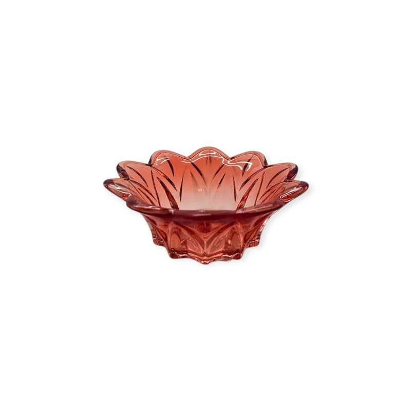 Otoño - envase de cristal para vela 4.50"x2.25" (colores a escoger)