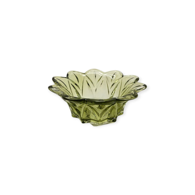 Otoño - envase de cristal para vela 4.50"x2.25" (colores a escoger)