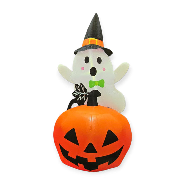 Halloween - Inflable de Fantasma con Calabaza 6ft