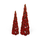 Christmas Red Berry Cone (60cm & 40cm) *NO ENVIOS POR CORREO*