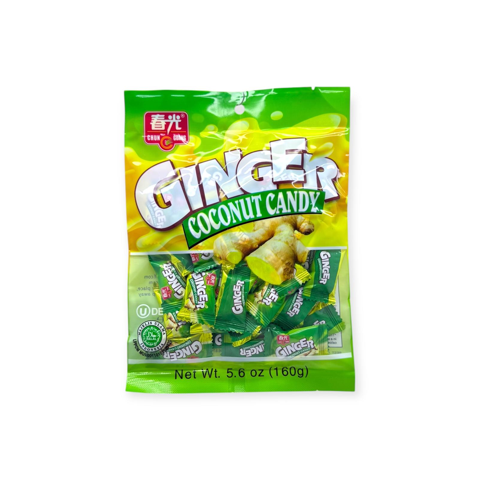 Ginger Coconut Candy 5.6oz (Hard Candy)