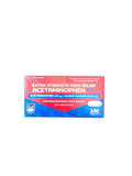 Extra Strength Pain Relief Acetaminophen PM - 100 Caplets, 500mg.