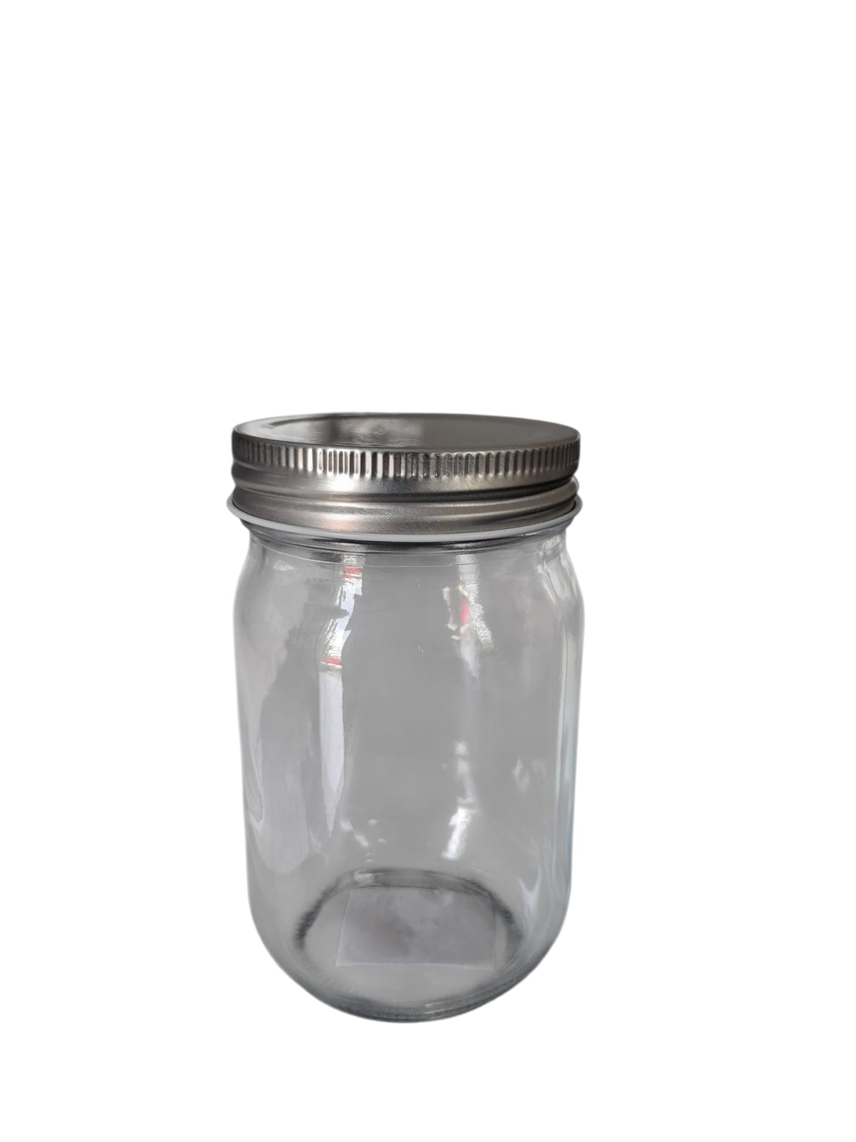 Cristalería - Mason Jar Sencillo con Tapa (380 ML).