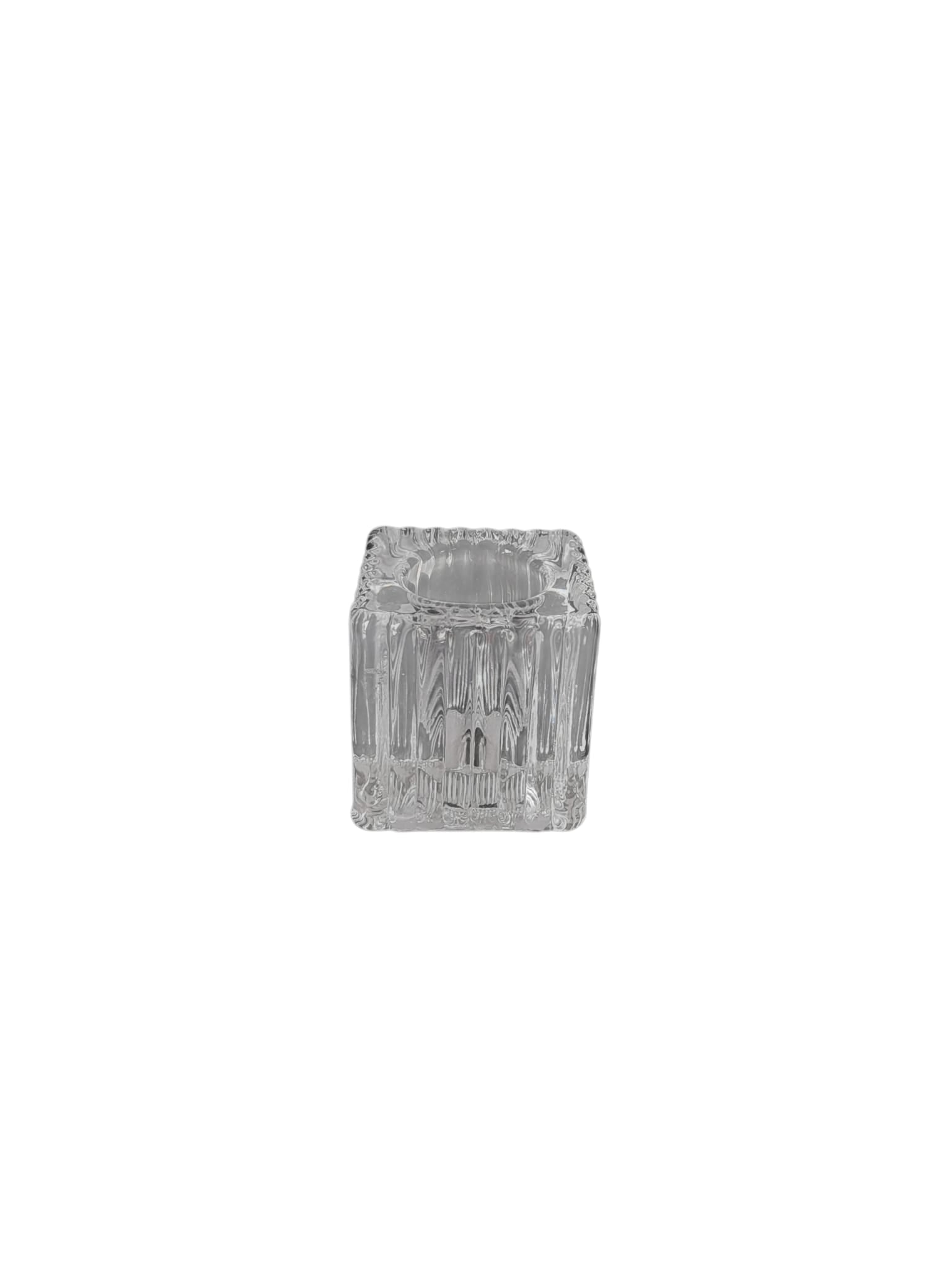 Cristalería - Candle Holder Pequeño (4x4cm).