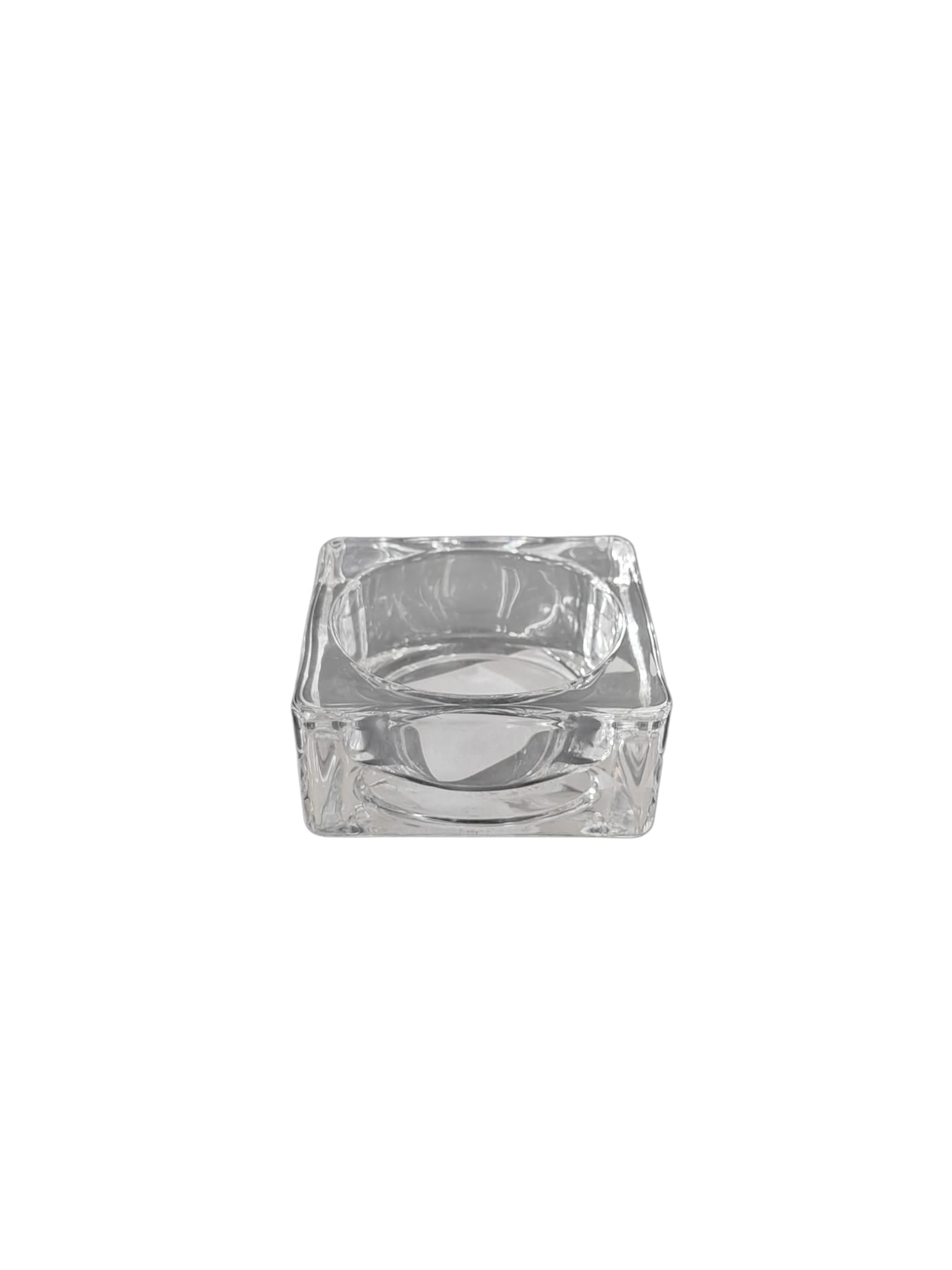 Cristalería - Candle Holder Cuadrado (5x2cm).