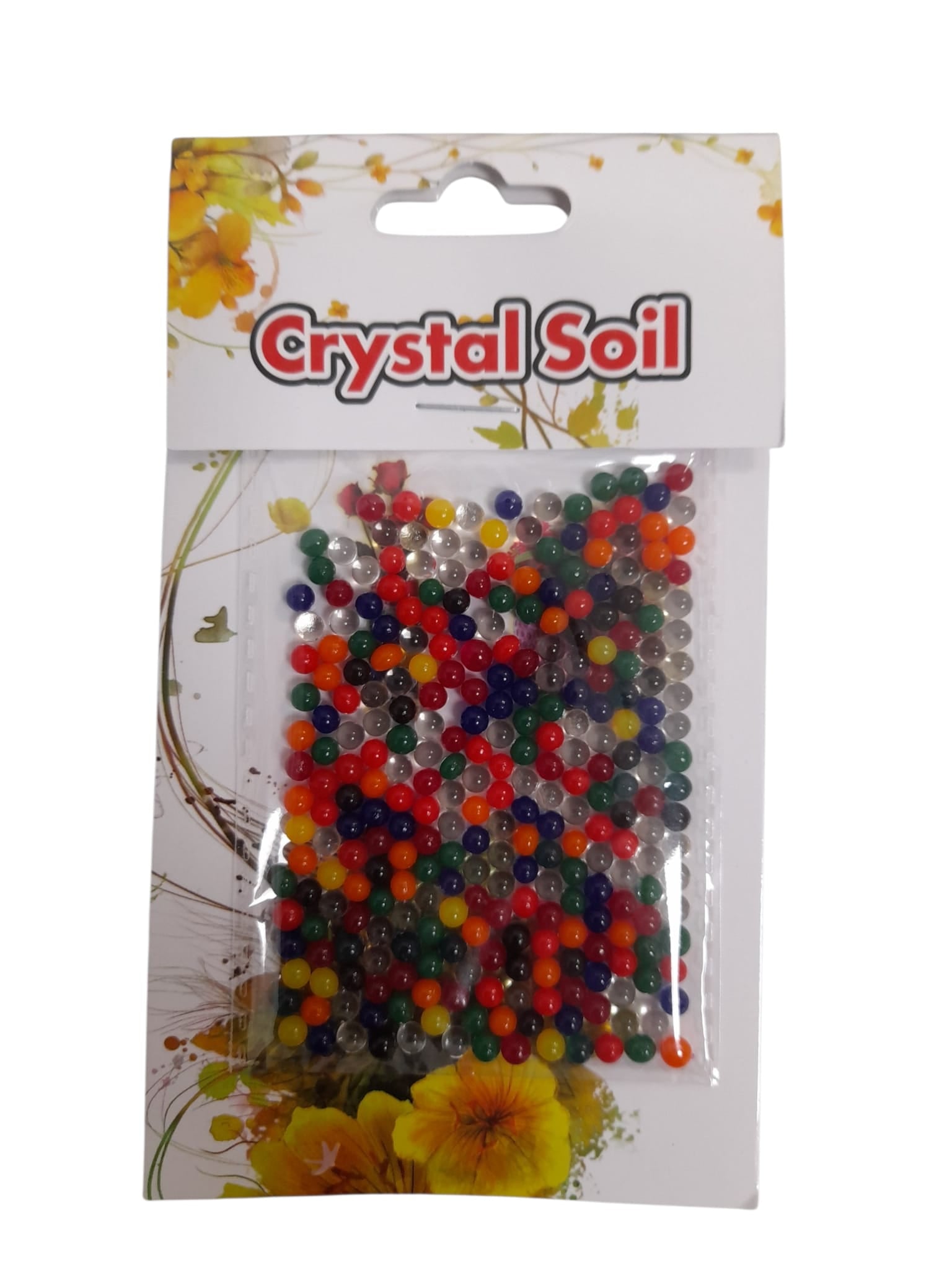 Perlas de Gel Hidratantes para Plantas - Crystal Soil (Colores Variados).
