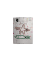 Accesorios para Cabello de Pez y Estrella – Set de 2 Hair Clips.