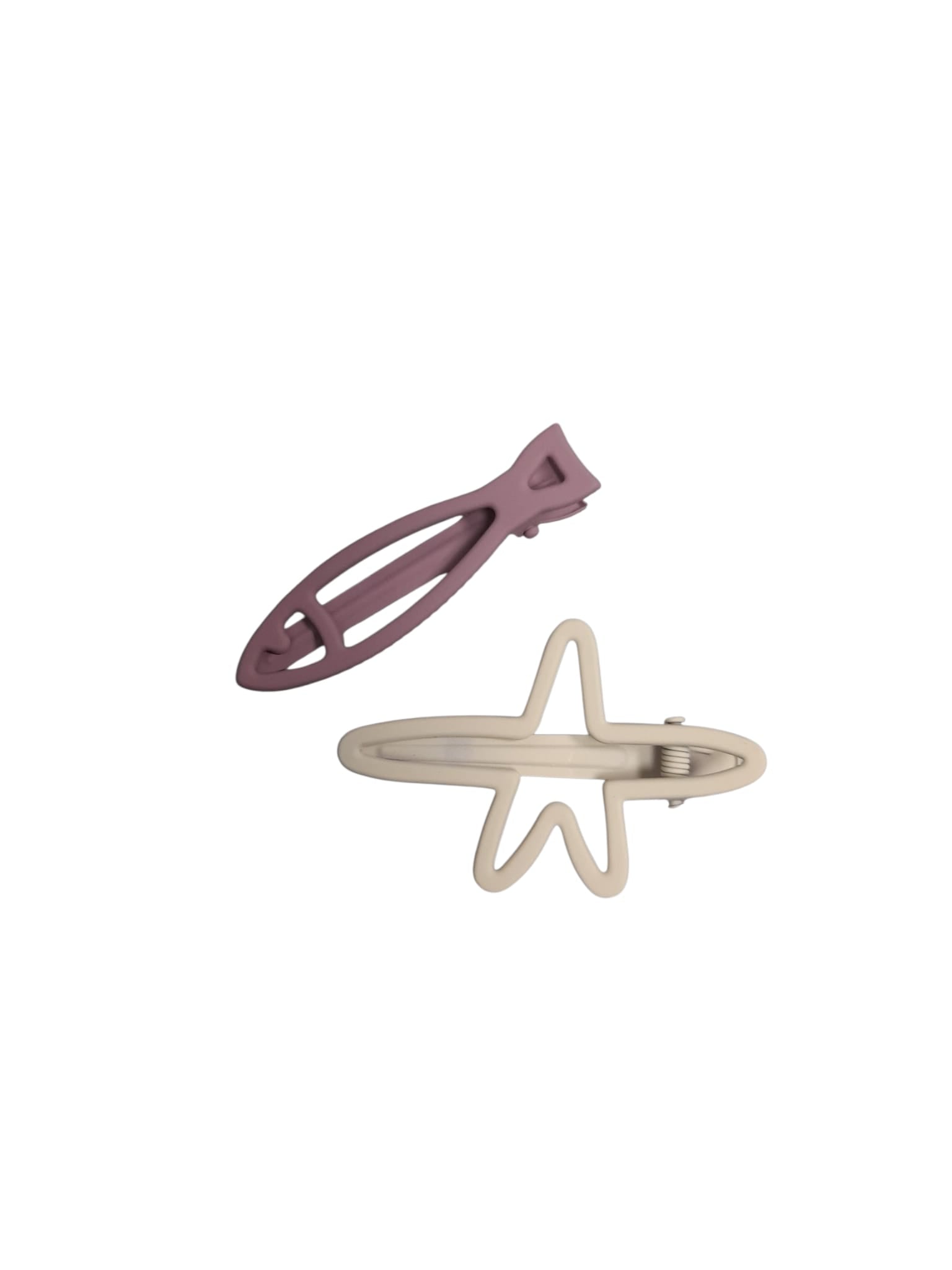 Accesorios para Cabello de Pez y Estrella – Set de 2 Hair Clips.