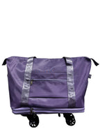 Bolso/Maleta de Viaje Expandible en Tela Lisa - 4 Colores.