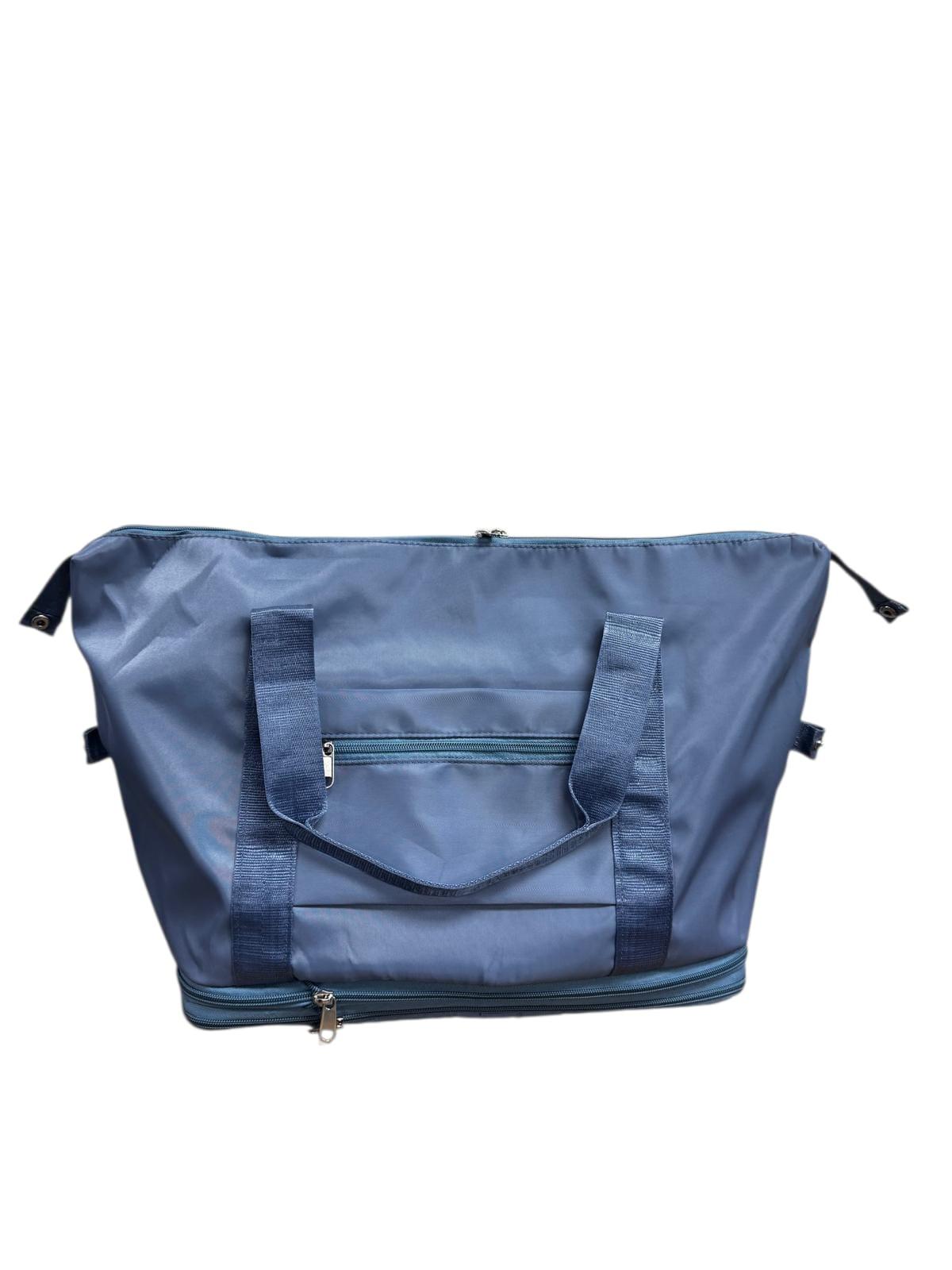 Bolso/Maleta de Viaje Expandible en Tela Lisa - 4 Colores.