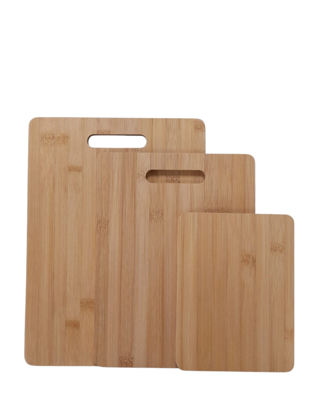 Set de 3 Tablas de Bambú / Picadores / Tablas de Charcutería.