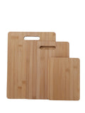 Set de 3 Tablas de Bambú / Picadores / Tablas de Charcutería.