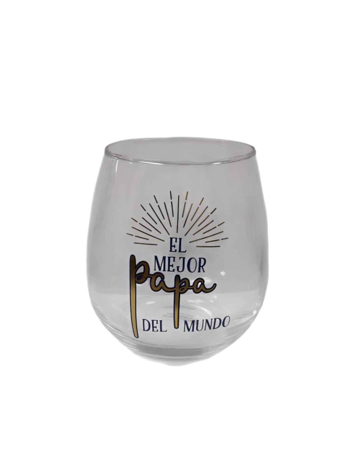 Father's Day Wine Glass.