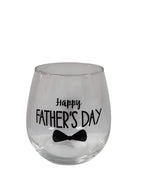 Father's Day Wine Glass.