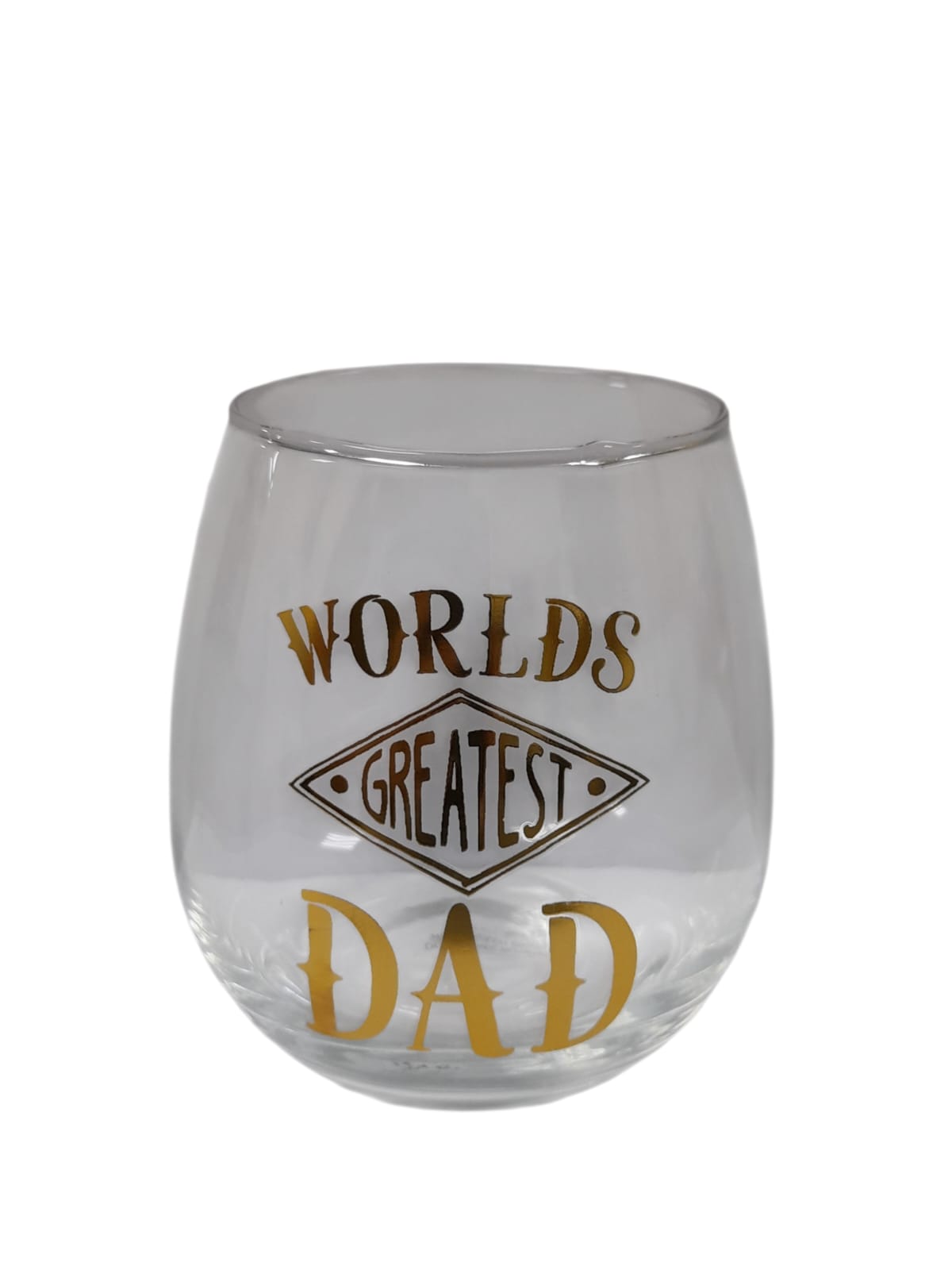 Father's Day Wine Glass.