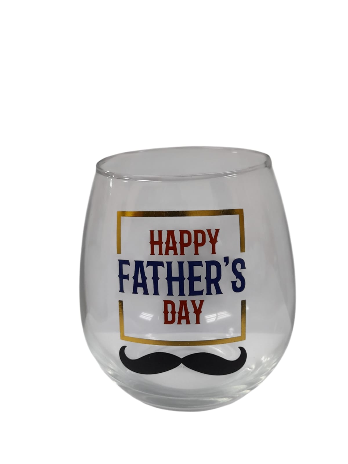 Father's Day Wine Glass.