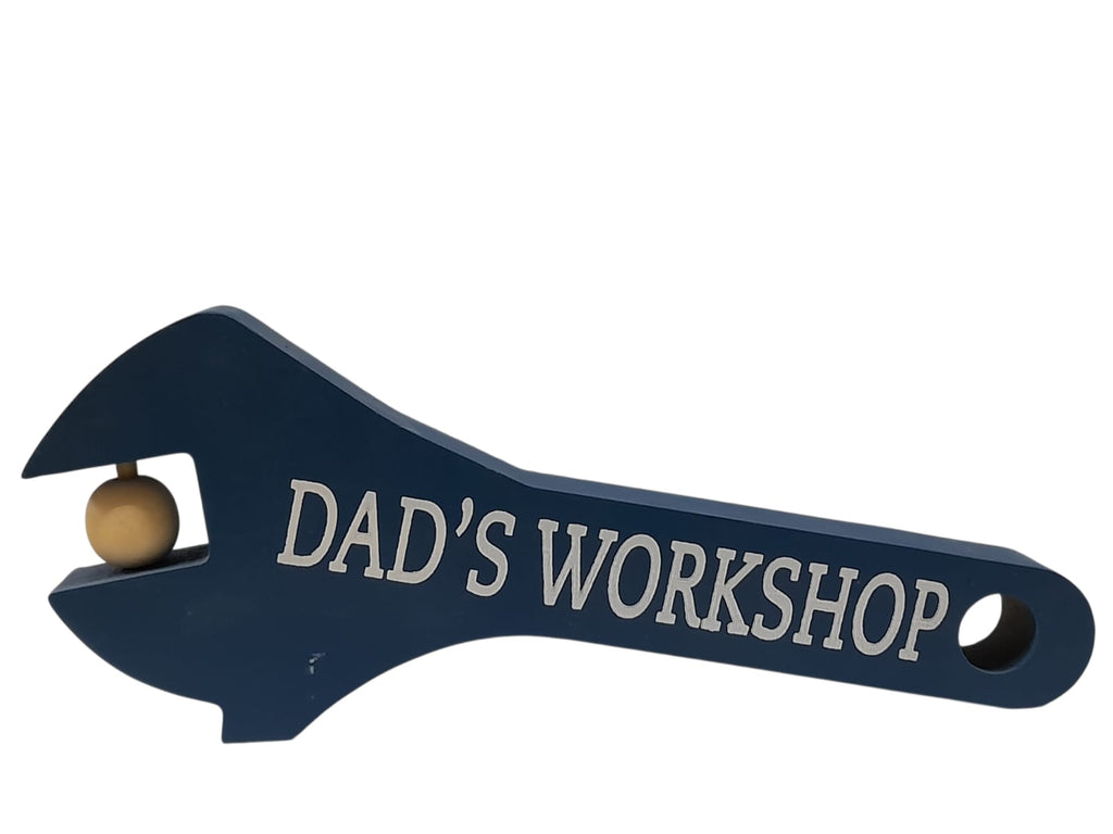 Decoraciones Día del Padre – Herramientas de Madera con Frases.