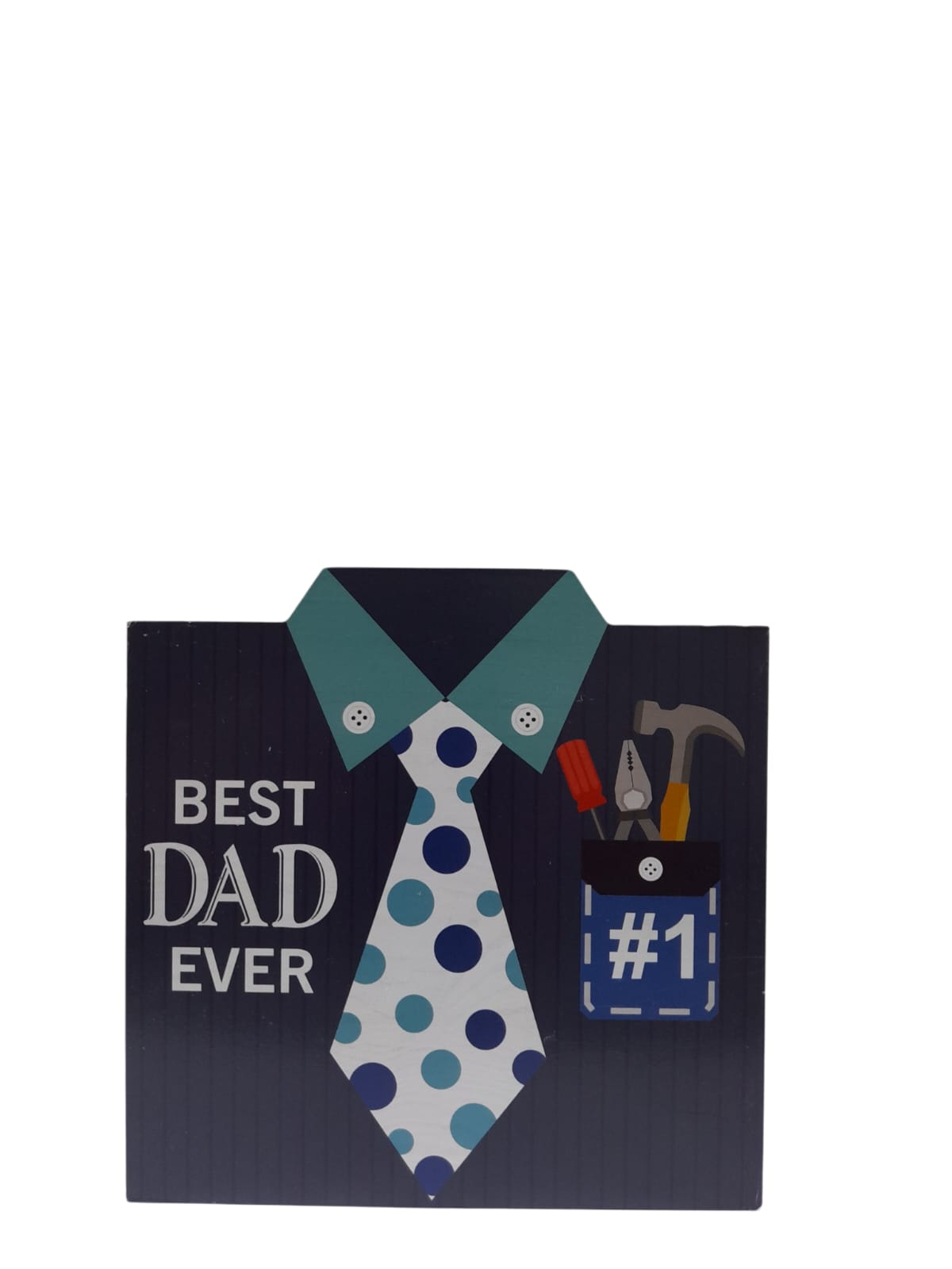 Father's Day - Decoración en Madera para Mesas.