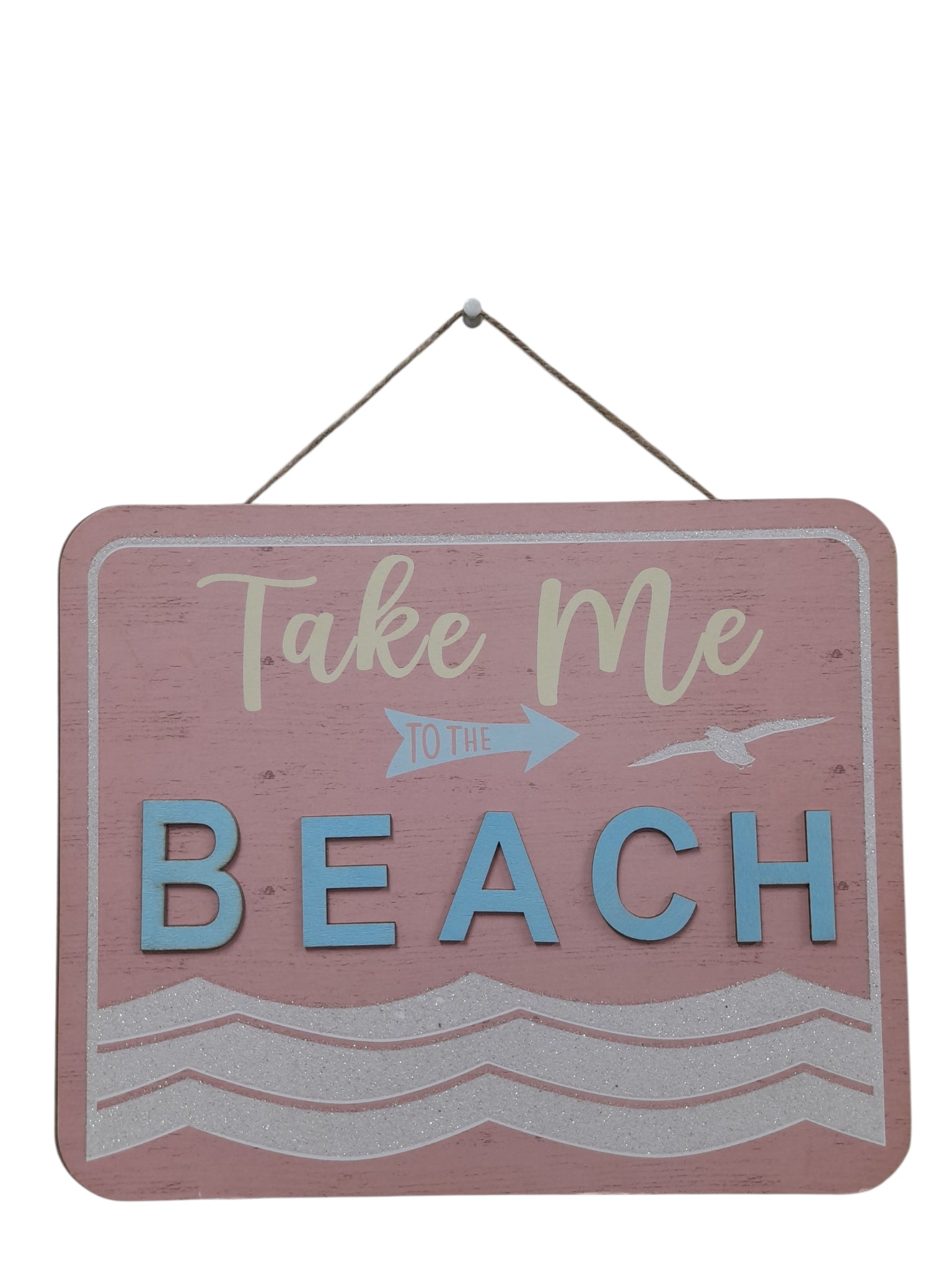 Placas Colgantes de Madera - Beach Style.