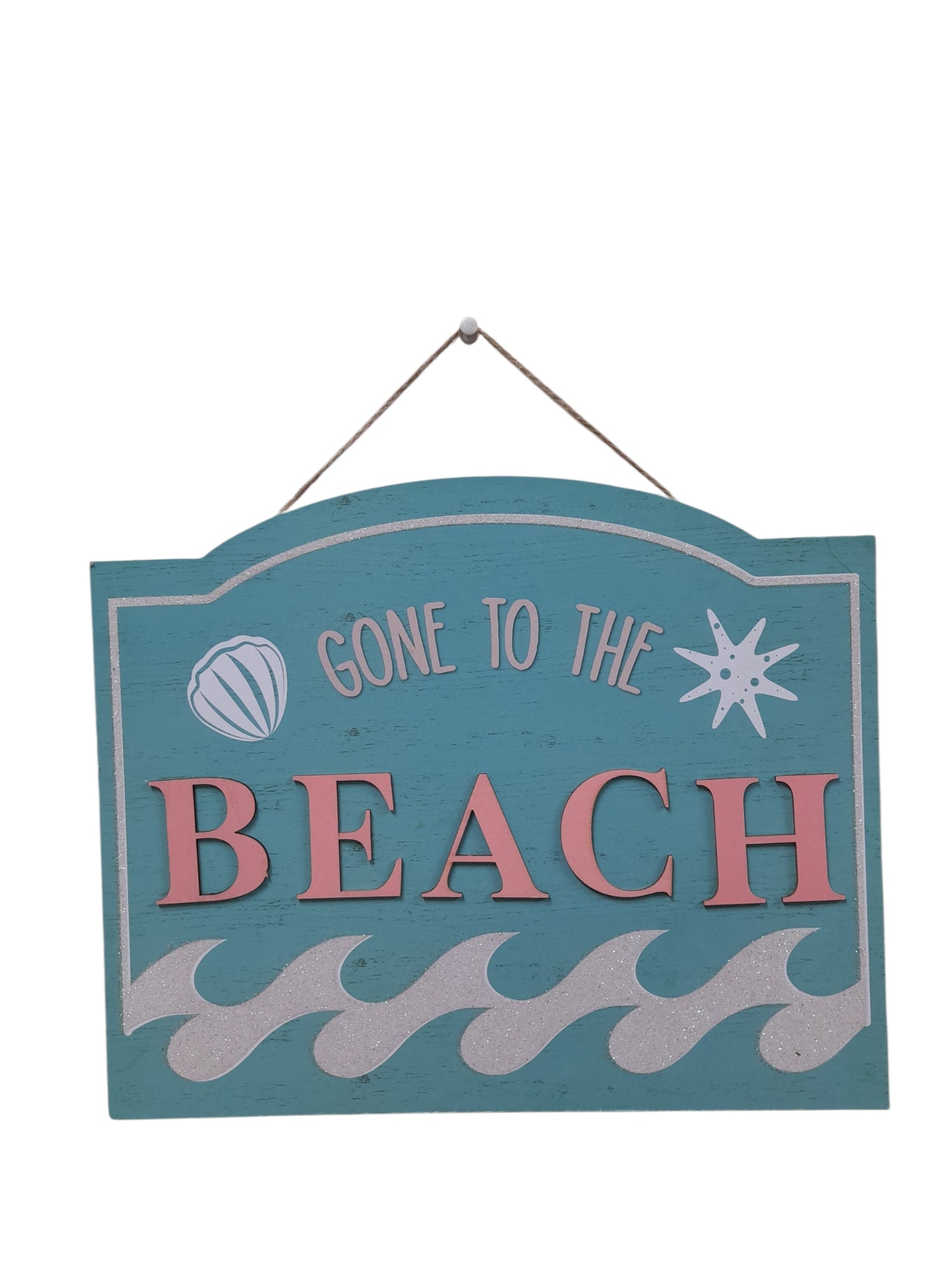 Placas Colgantes de Madera - Beach Style.