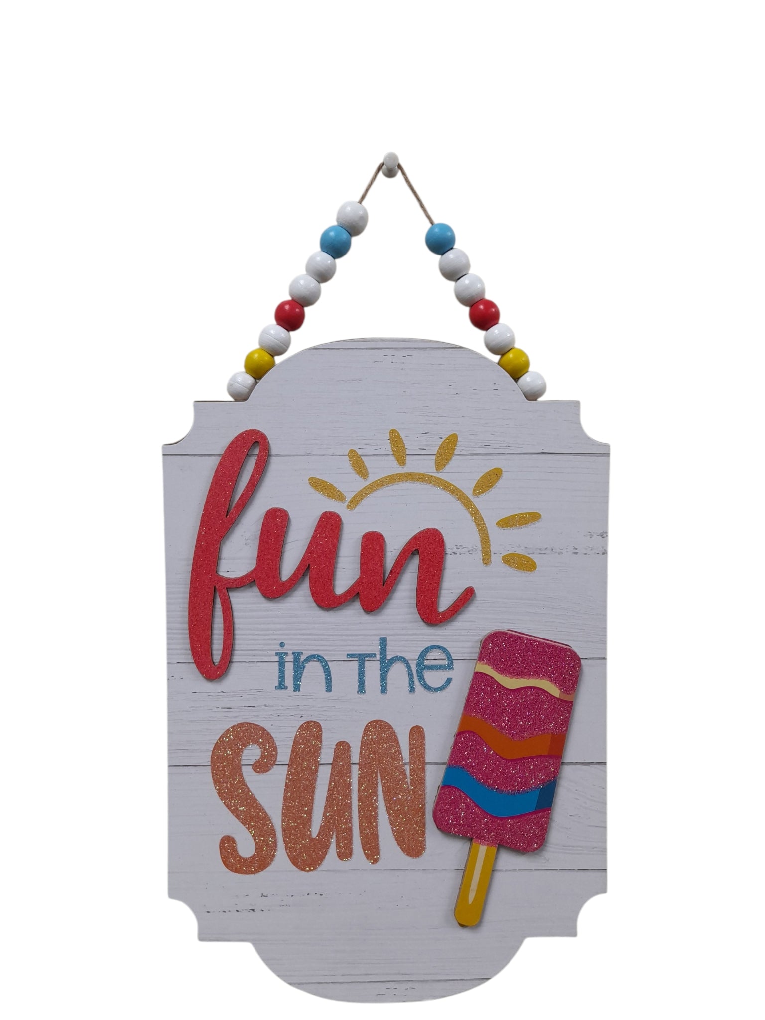 Placas Colgantes de Madera Modernas - Summer.