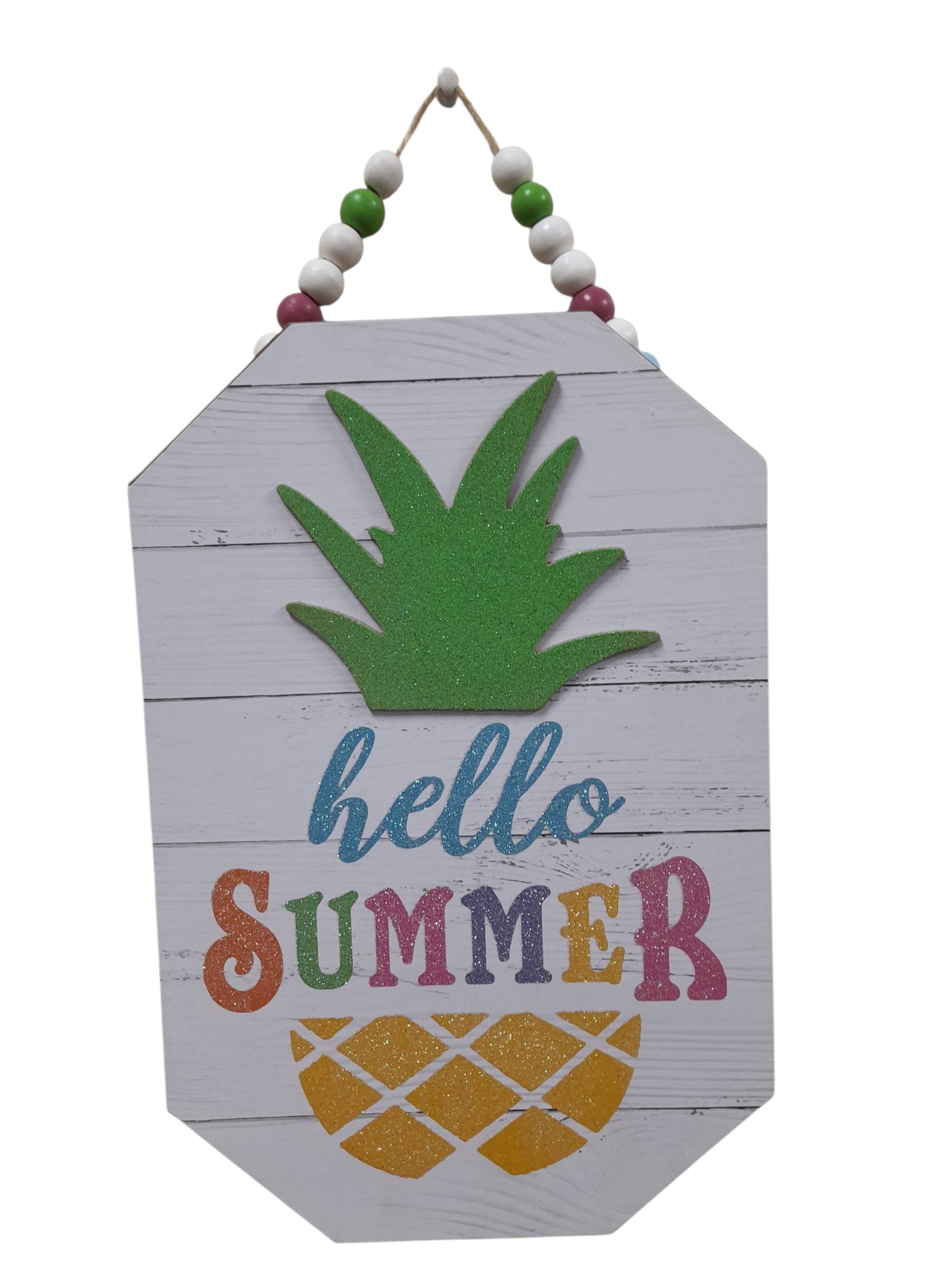 Placas Colgantes de Madera Modernas - Summer.