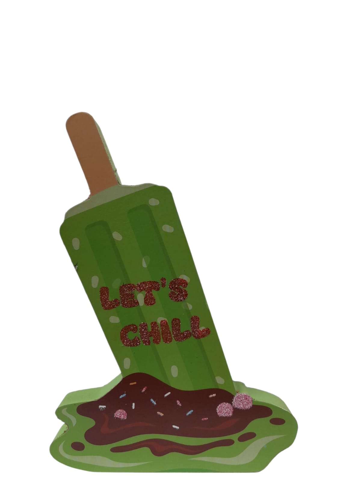 Placas de Madera de Mesa - Cocktails / Ice Cream.