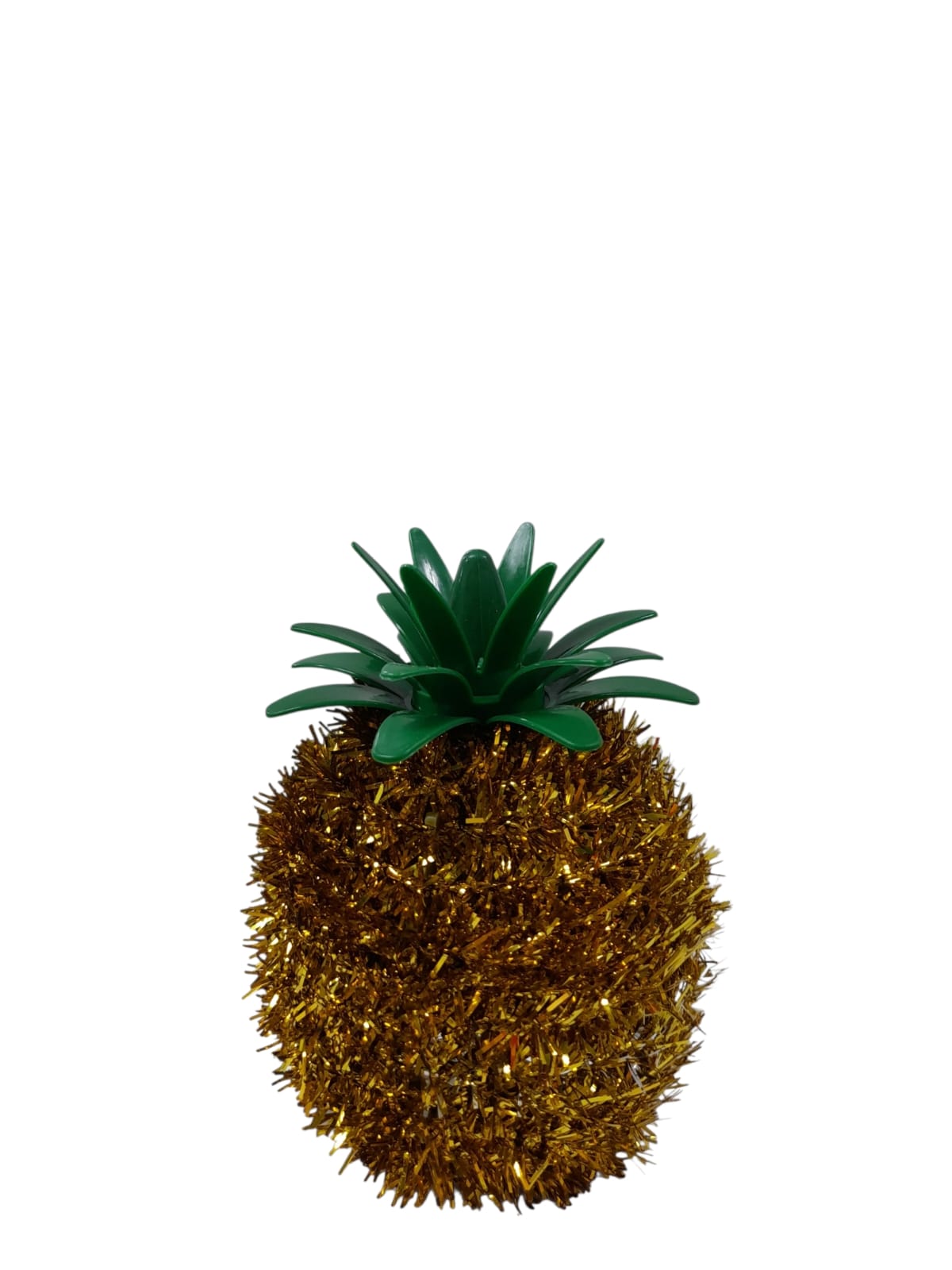 Piñas Decorativas de Tinsel | Decoración Tropical para Verano.