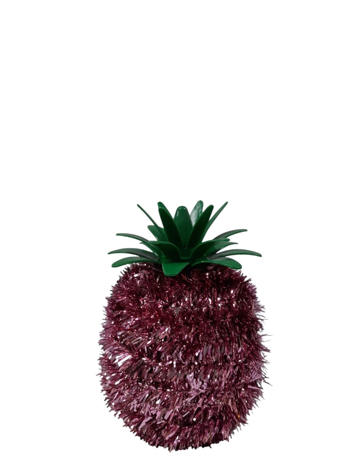 Piñas Decorativas de Tinsel | Decoración Tropical para Verano.